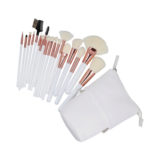 ilū Makeup Basic Brushes 18pz + Case Set White - brush set