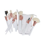 ilū Makeup Basic Brushes 18pz + Case Set White - brush set