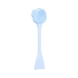 ilū Skin Care Face Brush Blue - silicone facial brush