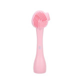 ilū Skin Care Face Brush Pink - silicone face brush