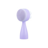 ilū Skin Care Face Brush Purple - silicone face brush