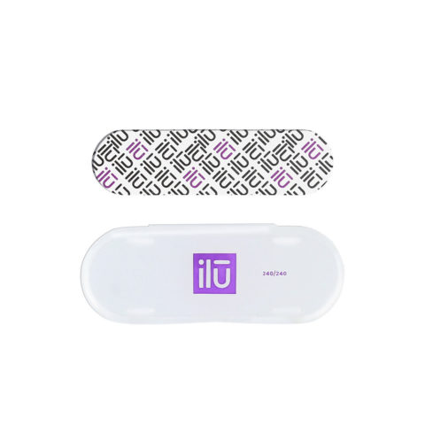 ilū Nail File Mini Pocked Grid 240/240