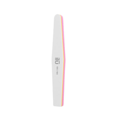 ilū Nail File & Buffer 2in1 Diamond Pink 100/180