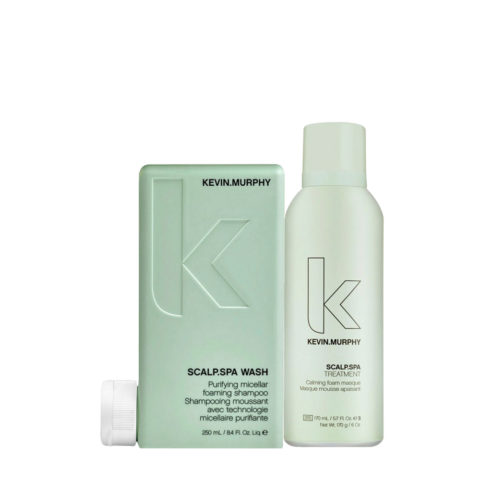 Kevin Murphy Scalp Spa Wash Purifyng Micellar Foaming Shampoo 250ml Tratment 170ml