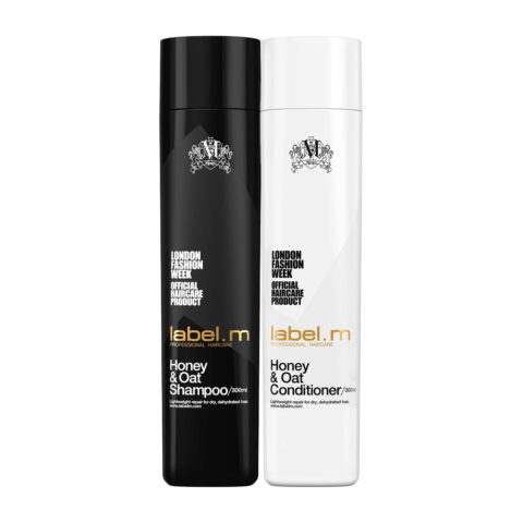 Label.M Cleanse Honey & oat Shampoo 300ml Conditioner 300ml