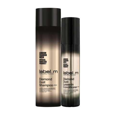 Label.M Diamond dust Shampoo 250ml Leave in conditioner 120ml