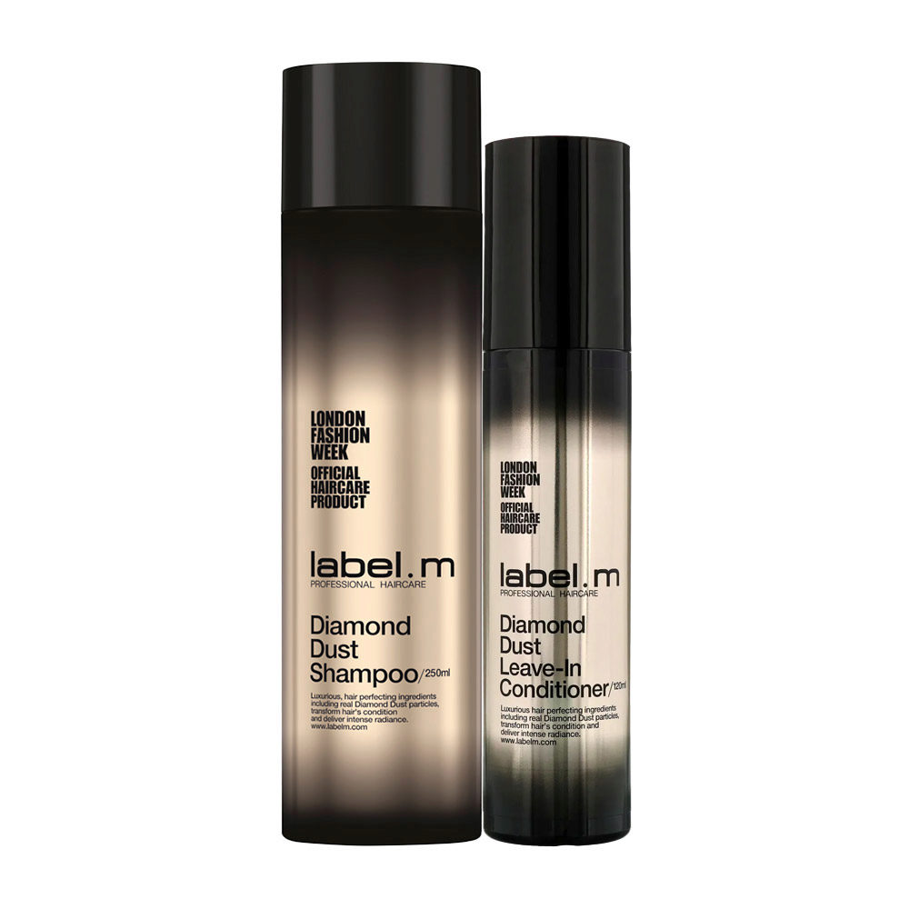 Label.M Diamond dust Shampoo 250ml Leave in conditioner 120ml