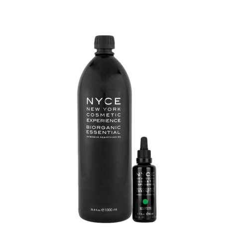 Nyce Biorganic essential Intensive Rebirth Mix Oil 1000ml + Green Relaxing Mix 50ml