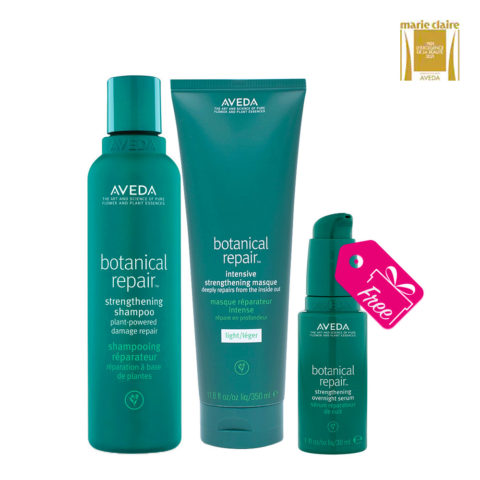 Aveda Botanical Repair Strenghtening Shampoo 200ml Mask 350ml Free Overnight Serum 30ml