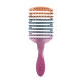 WetBrush Pro Flex Dry Paddle Bold Ombre Teal - flexible square brush