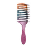 WetBrush Pro Flex Dry Paddle Bold Ombre Teal - flexible square brush