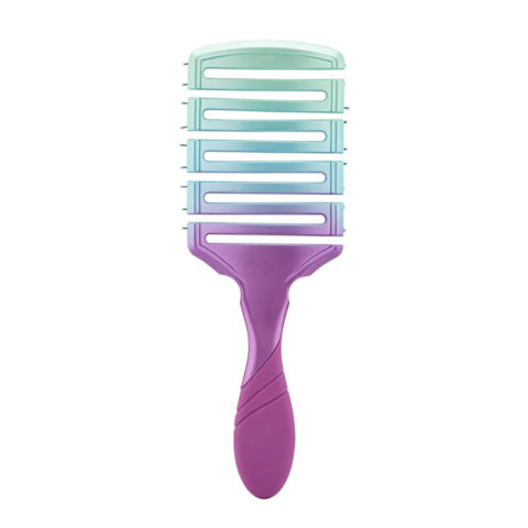 WetBrush Pro Flex Dry Paddle Ombre Purple - flexible square brush