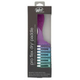 WetBrush Pro Flex Dry Paddle Ombre Purple - flexible square brush