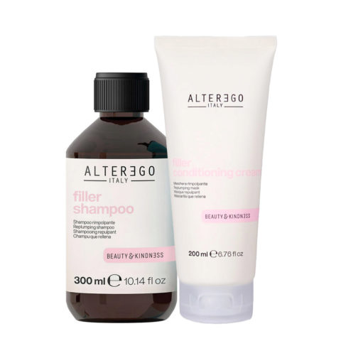 Alterego Filler Shampoo 300ml Conditioning Cream 300ml