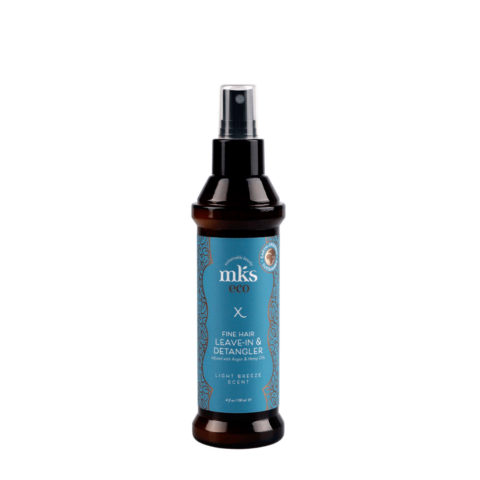 MKS Eco X Fine Hair Leave In & Detangler Light Breeze Scent 120ml - leave in treatment for fine hair