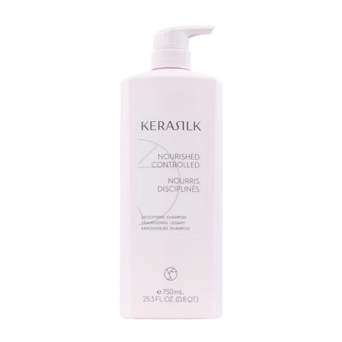 Kerasilk Essentials Smoothing Shampoo 750ml - anti-frizz shampoo