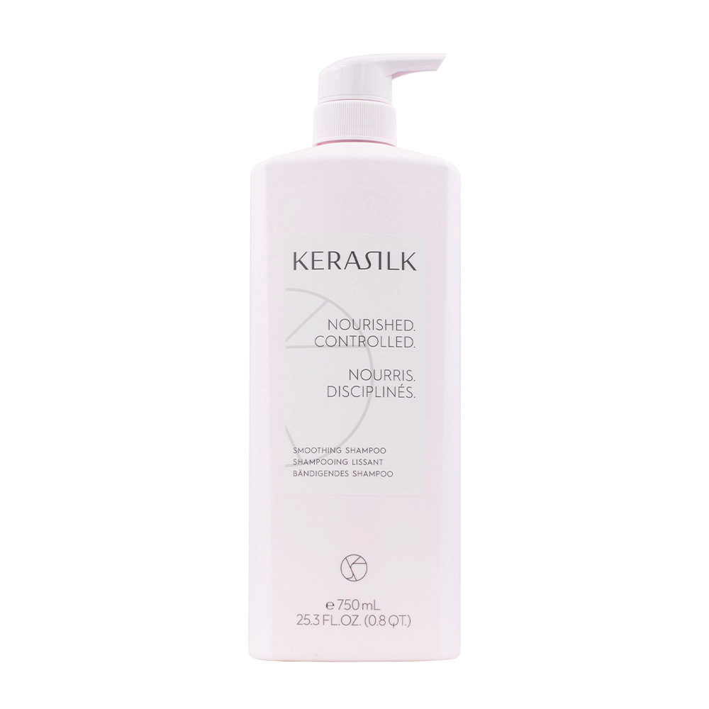 Kerasilk Essentials Smoothing Shampoo 750ml - anti-frizz shampoo