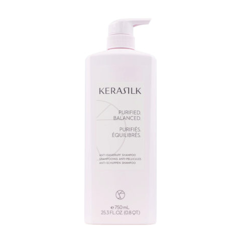 Kerasilk Essentials Anti-Dandruff Shampoo 750ml - oily scalp shampoo