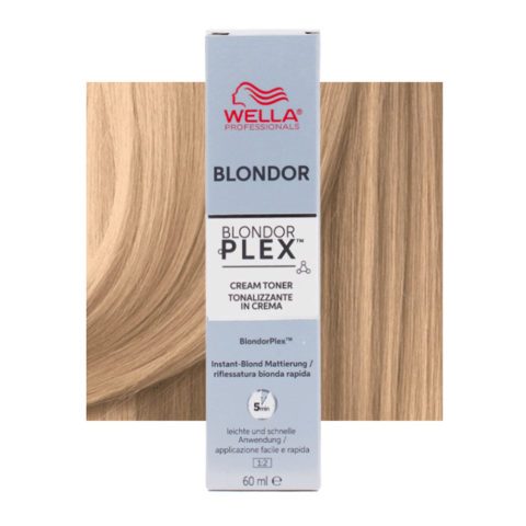 Wella Blondor Plex Cream Toner Crystal Vanilla /36 60ml