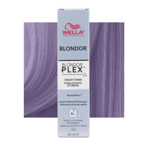 Wella Blondor Plex Cream Toner Ultra Cool Booster /86 60ml