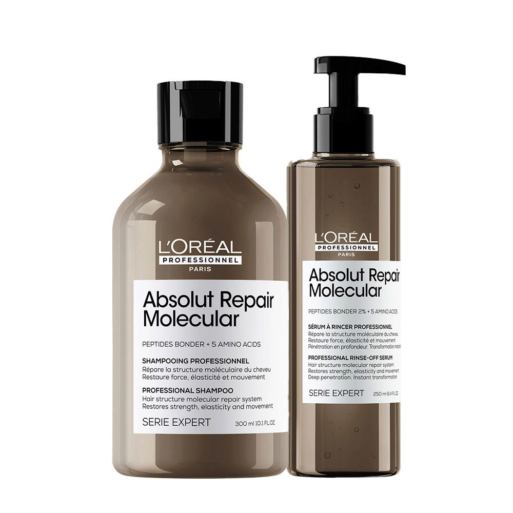 L'Oreal Professionnel Paris Serie Expert Absolut Repair Molecular Shampoo 300ml Conditioner 250ml