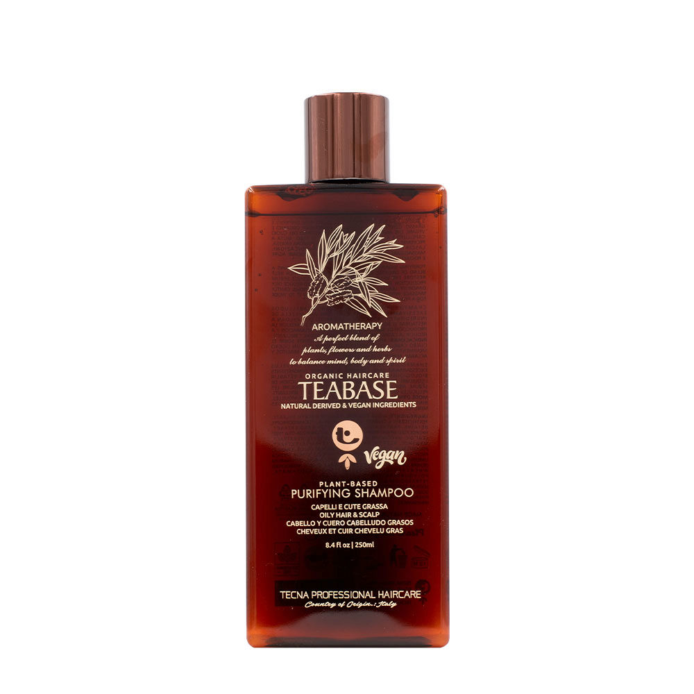 Tecna Teabase Aromatherapy Purifying Shampoo 250ml - shampoo for oily hair and scalp