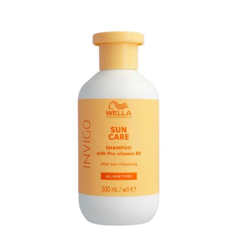 Wella Invigo Sun Hair & Body Shampoo 300ml - sunscreen shampoo