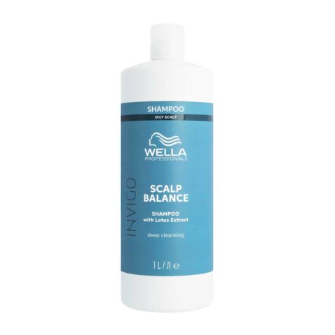 Wella Invigo Scalp Balance Pure Shampoo 1000ml - purifying shampoo