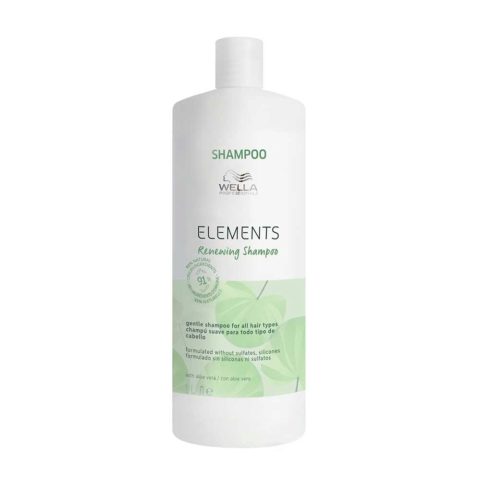 Wella New Elements Shampoo Renew 1000ml - regenerating shampoo