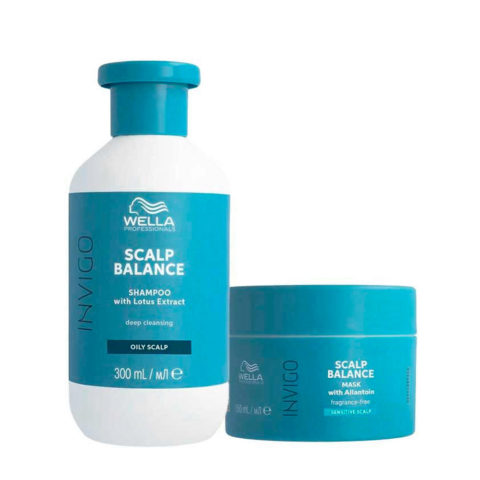 Wella Professionals Invigo Scalp Balance Pure Shampoo 300ml Mask 150ml