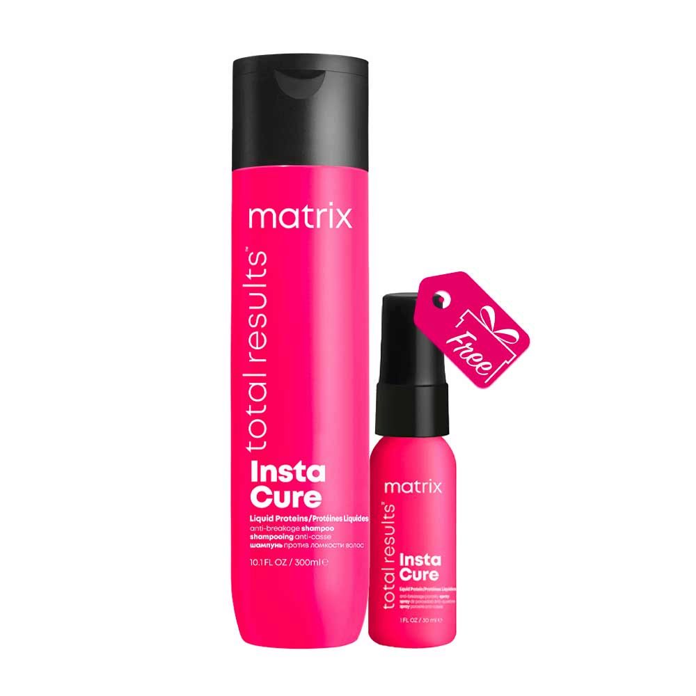 Matrix Total Results Instacure Shampoo 300ml + FREE Leave-In 30ml