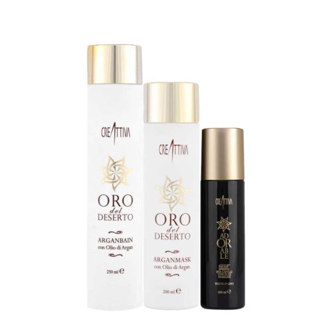 Creattiva Erilia Oro del Deserto Argan Bain 250ml Mask 200ml BB Cream 100ml