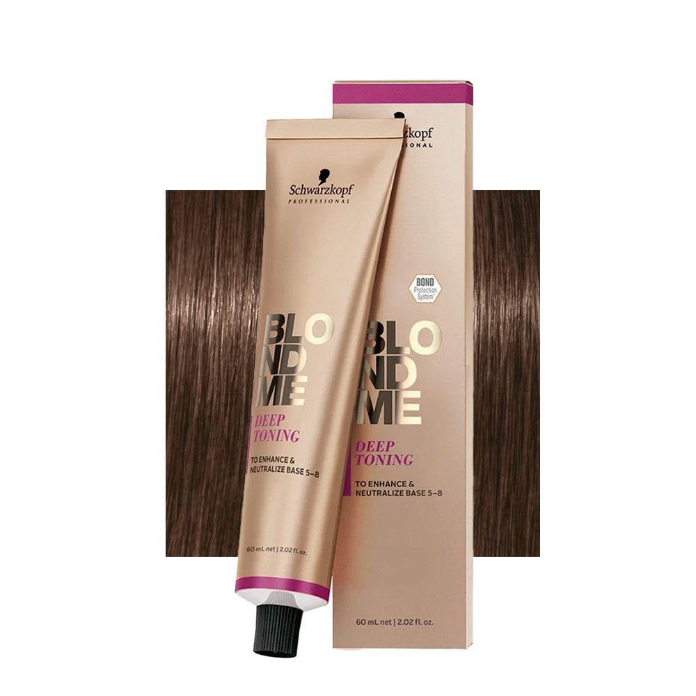 Schwarzkopf BlondMe Color DeepTon Deep Chestnut 60ml - toning