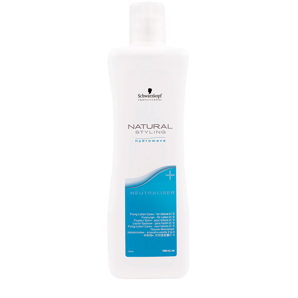 Schwarzkopf Natural Styling Hydrowave Neutraliser + 1000ml - neutralizer for perm