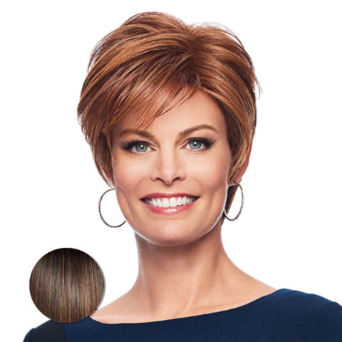 Hairdo Instant Short Cut Medium Coppery Brown  - short cut wig