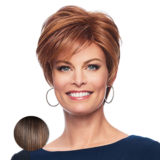 Hairdo Instant Short Cut Medium Coppery Brown  - short cut wig