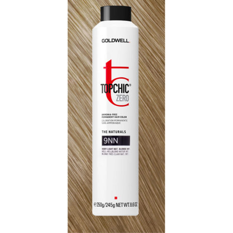 9NN Topchic Very Light Natural Blonde Intense Can 250ml  - permanent colouring without ammonia