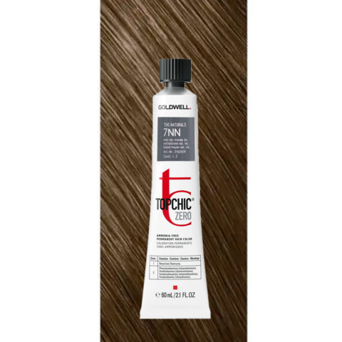 7NN Topchic ZeroMid Natural Blonde Intense tb 60ml - permanent colouring without ammonia