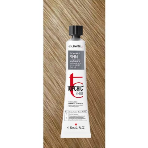 9NN Topchic Zero Very Light Naturale Blonde Intense tb 60ml  - permanent colouring without ammonia