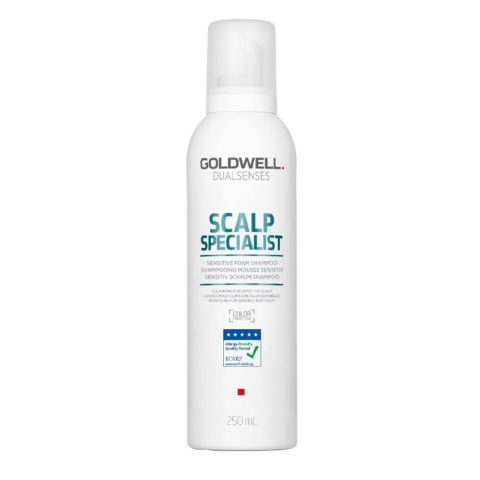 Goldwell Dualsenses Scalp Specialist Sensitive Foam Shampoo 250ml - delicate shampoo mousse for  irritated scalp