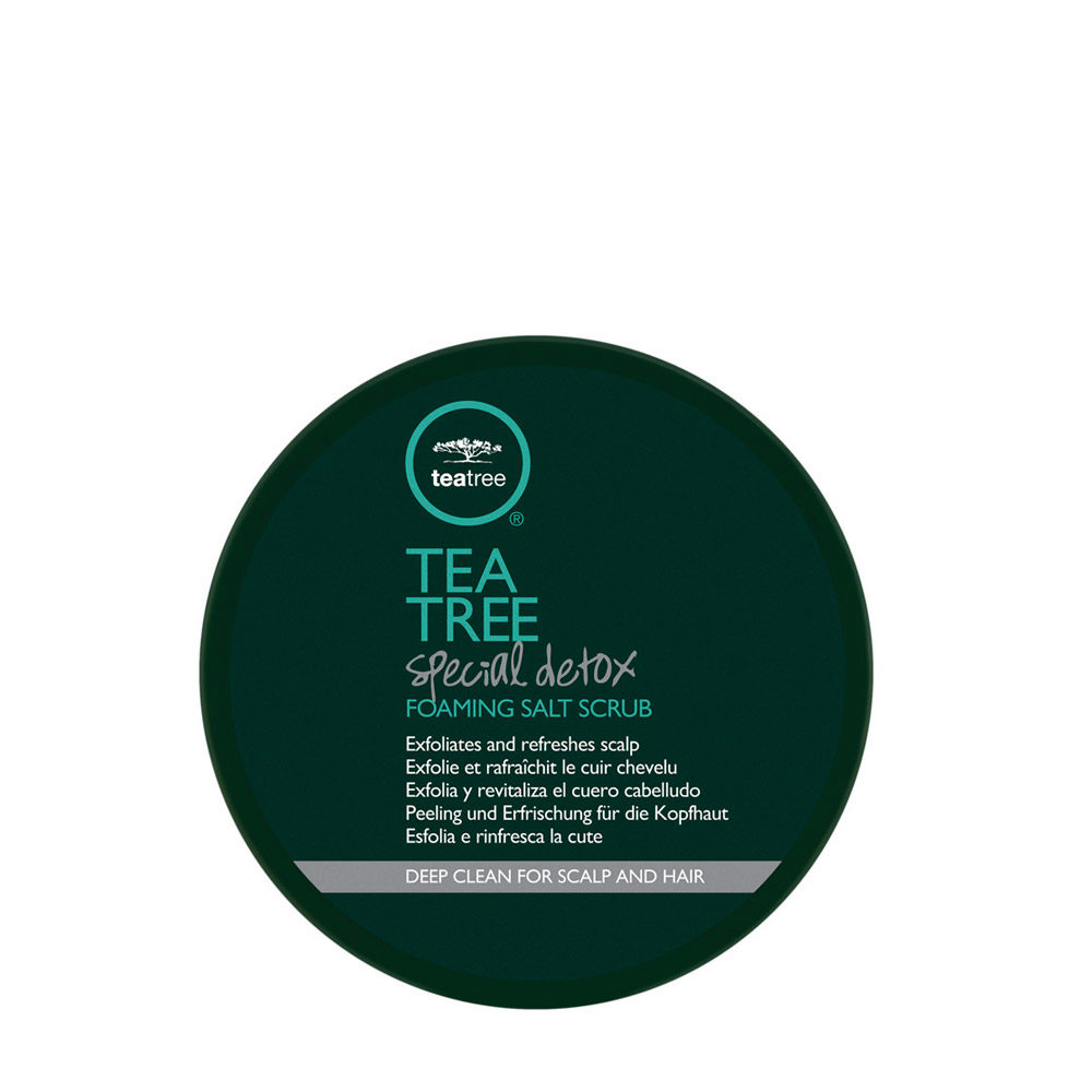 Tea Tree Special Detox Foaming Salt Scrub 184gr - foaming scrub