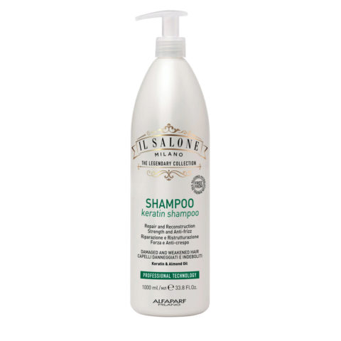 Il Salone Milano Keratin Shampoo 1000ml - shampoo for damaged and weakened hair