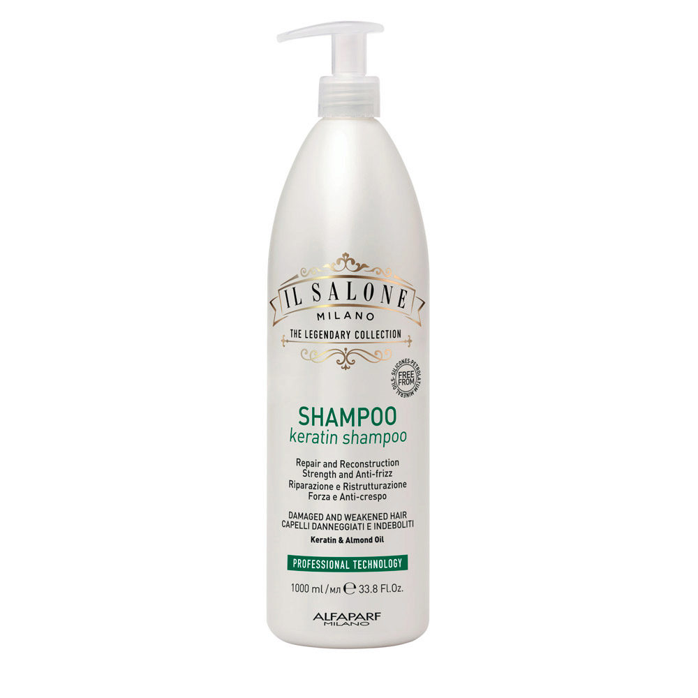 Il Salone Milano Keratin Shampoo 1000ml - shampoo for damaged and weakened hair