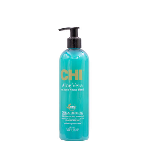 CHI Aloe Vera Curls Defined Curl Enhancing Shampoo 340ml
