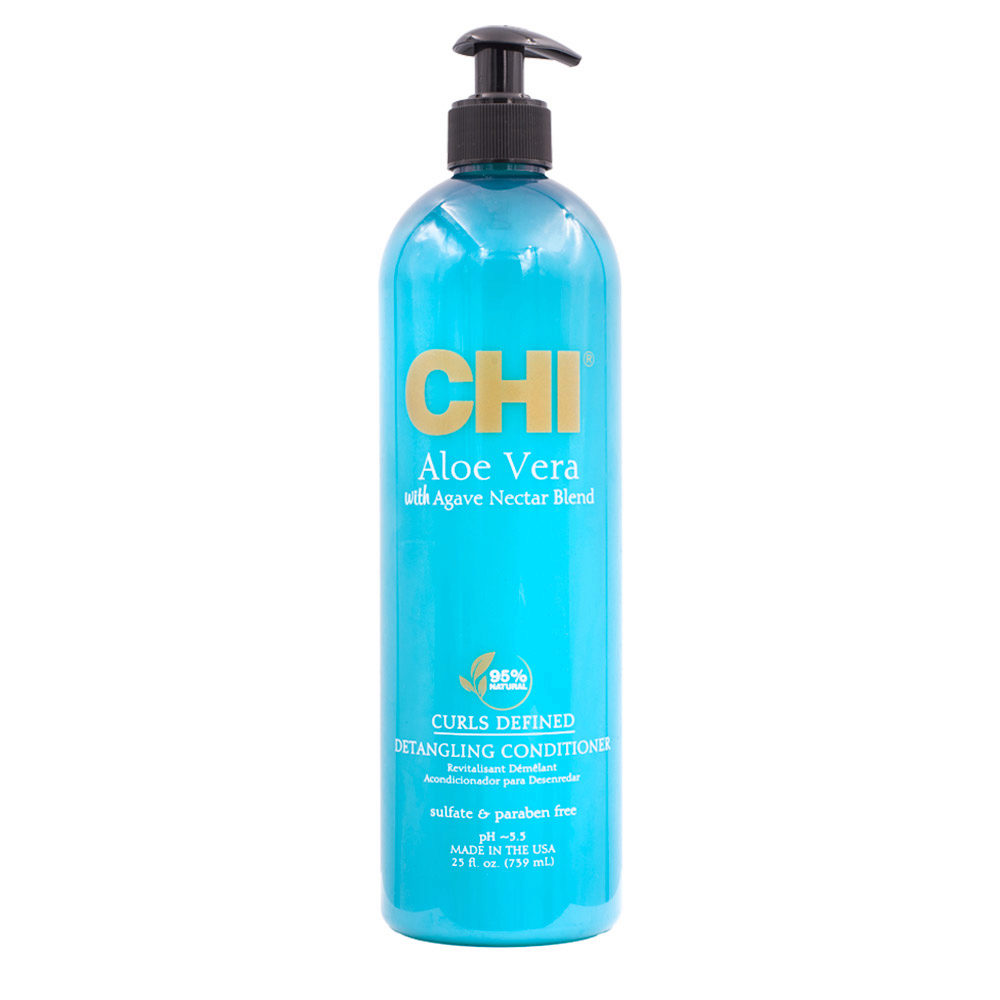 CHI Aloe Vera Curls Defined Detangling Conditioner 739ml