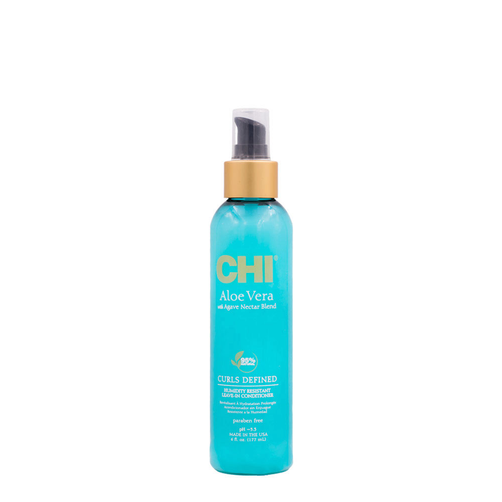 CHI Aloe Vera Curls Defined Humidity Resistant Leave-In Conditioner 177ml - anti-humidity leave-in spray