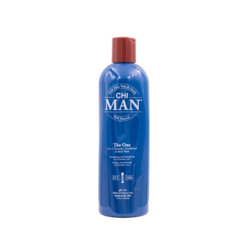 CHI Man The One - 3 In Shampoo Conditioner and Body Wash 355ml