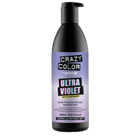 Crazy Color No Yellow Shampoo Ultraviolet 1000ml