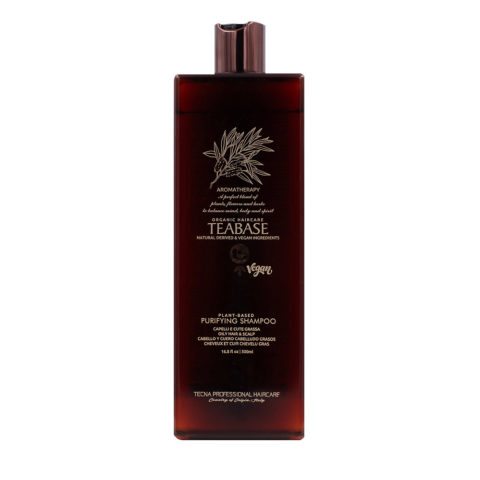 Tecna Teabase Aromatherapy Purifying Shampoo 500ml - shampoo for oily hair and scalp