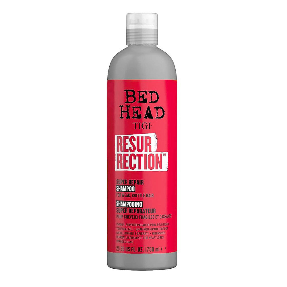 Tigi Bed Head Resurrection Super Repair Shampoo 750ml - shampoo for damaged hair